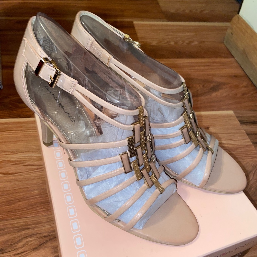 Brand New Strappy Sandal Heels